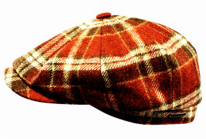 Stetson "Hatteras,karrierte rote Mütze, Sfr. 85.- 